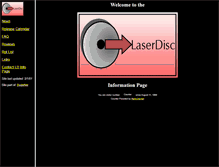 Tablet Screenshot of laserdiscs.discdude.net